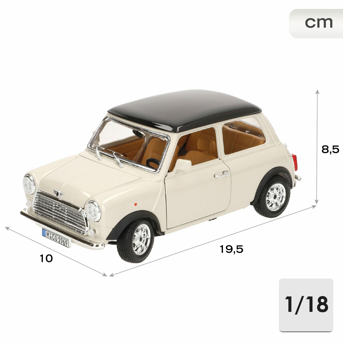 Automobilis Bburago GT-Mini Cooper(1969) 1:18